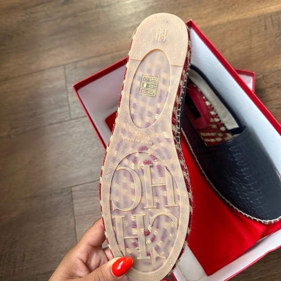 LEATHER ESPADRILLES CH Authentic ❤️ - Picture 6 of 9